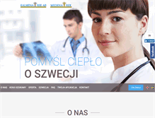 Tablet Screenshot of medena.pl